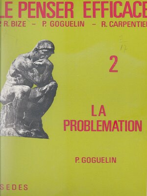 cover image of Le penser efficace (2)
